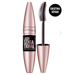 Maybelline New York Lash Sensational Yelpaze Etkili Intense Black Maskara - Ekstra Siyah