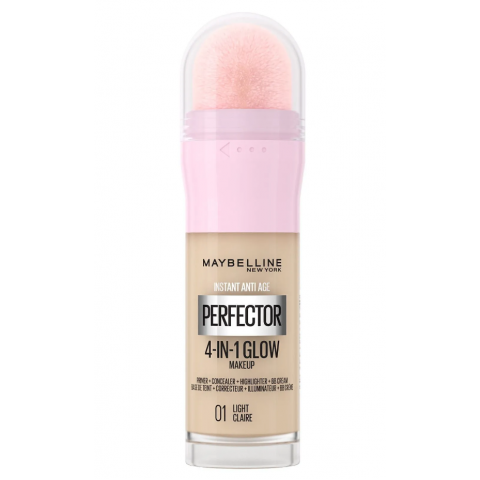 Maybelline New York Instant Perfector Glow 4 Etki 1 Arada Fondöten- 01 Light