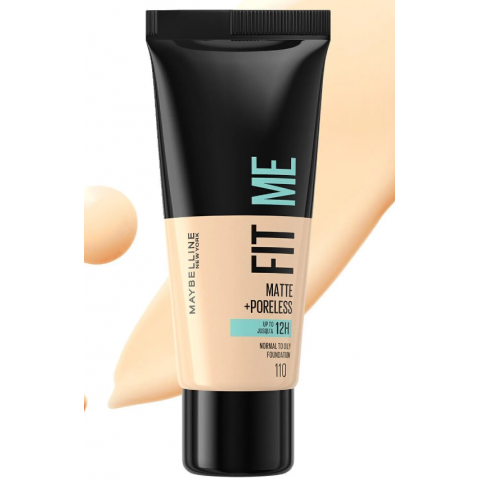 Maybelline New York Fit Me Matte+poreless Fondöten - 110 Porcelain