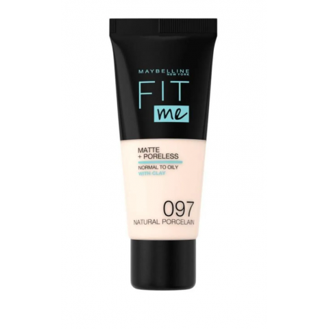 Maybelline New York Fit Me Matte Poreless Fondöten - 97 Natural Porcelain