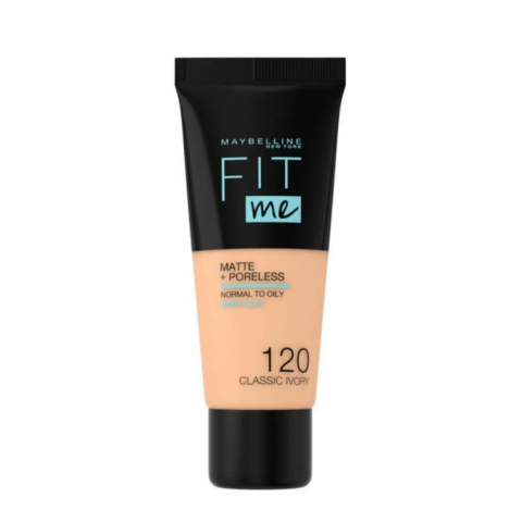 Maybelline New York Fit Me Matte+poreless Fondöten - 120 Classic Ivory