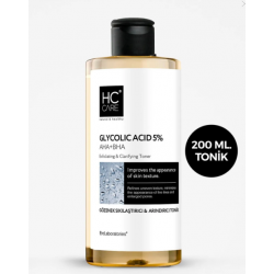 HC Care Glycolic Acid %5 Peeling Etkili Tonik 200 ml