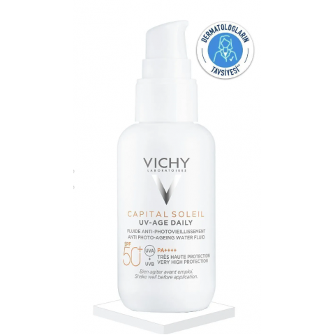 Vichy Capital Soleil UV Age Daily Foto-Yaşlanma Karşıtı SPF50+ Korumalı Güneş Kremi 40 ML