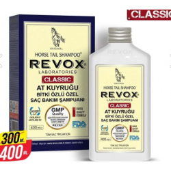 Revox At Kuyruğu Bitki Özlü Saç Dökülme Karşıtı, Hızlı Uzama Etkili Şampuan Büyük Boy / 400 ml