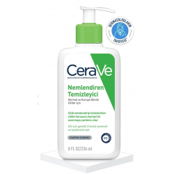 CeraVe Normal Ve Kuru Ciltler İçin Nemlendiren Temizleyici 236ml