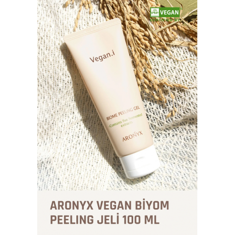 Aronyx Vegan Biyom Peeling Jel 100 ml