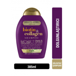 OGX Biotin & Collagen Full Dolgunlaştırıcı Ve Uzatıcı Şampuan 385 ml