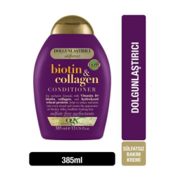 OGX Dolgunlaştirici Biotin & Kolajen Sülfatsız Saç Bakim Kremi 385 ml