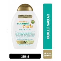 OGX Bukleli Saçlar Için Nemlendirici Coconut Curls Sülfatsız Şampuan 385 ml