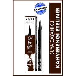 NYX Professional Makeup Kahverengi Eyeliner - Epic Ink Liner Brown