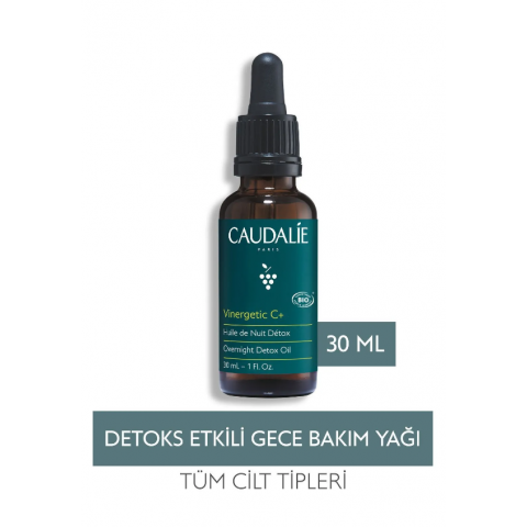 Caudalie Vinergetic C+ Detoks Etkili Gece Bakım Yağı 30 ml