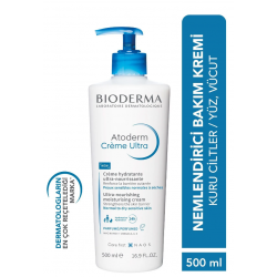 Bioderma Atoderm Cream Ultra Normal Ve Kuru Ciltler Için Nemlendirici Bakım Kremi 500 ml