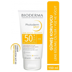 Bioderma Photoderm SPOT SPF50+ Leke Karşıtı Yüksek Korumalı Yüz ve Vücut Güneş Kremi 150 ml