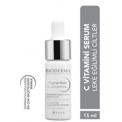 Bioderma Pigmentbio Leke Karşıtı C Vitaminli Peeling Etkili Gece Serumu 15 ml