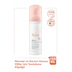 Avene Mousse Nettoyante Normal, Karma ve Hassas Ciltler İçin Temizleme Köpüğü 150 ml