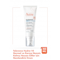 Avene Tolerance Hydra-10 Fluid Normal ve Karma Çitler İçin Nemlendirici Krem 40 ml