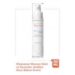 Avene Cleanance Women İzleri ve Kusurları Azaltan Gece Bakım Kremi 30 Ml