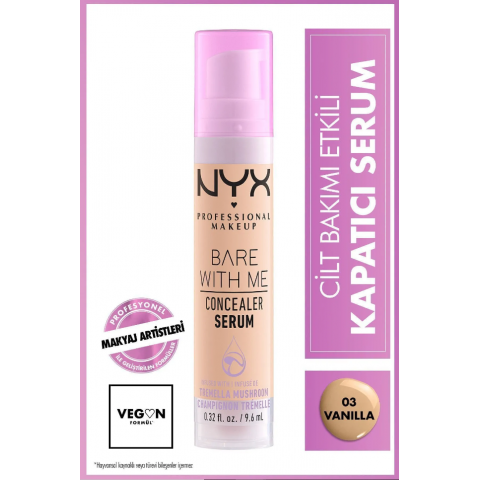 NYX Professional Makeup Bare With Me Kapatıcı Serum 03 Vanilla