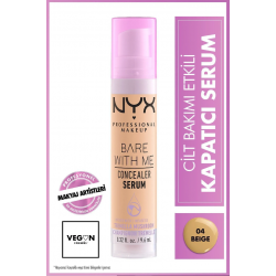 NYX Professional Makeup Bare With Me Kapatıcı Serum 04 Beige