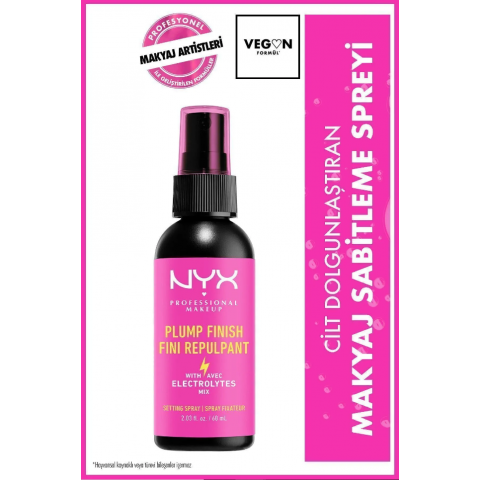 NYX Professional Makeup Plump Finish Makyaj Sabitleme Spreyi