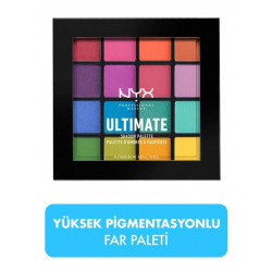 NYX Professional Makeup Göz Farı Paleti - Ultimate Shadow Palette Brights