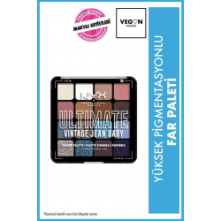 NYX Professional Makeup Ultimate Shadow Palette - Vintage Jean Baby Göz Farı Paleti