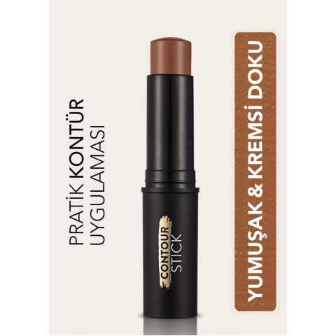 Flormar Yumuşak Dokulu Stik Kontür (ORTA TON) - Stick Contour - 002 Medıum