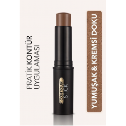 Flormar Yumuşak Dokulu Stik Kontür (KOYU TON) - Stick Contour - 003 Medıum Deep