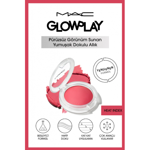 Mac GLOW PLAY BLUSH-HEAT INDEX