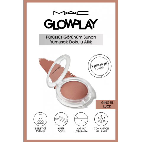 Mac GLOW PLAY BLUSH-GINGER LUCK