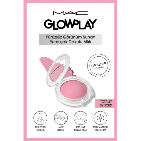 Mac GLOW PLAY BLUSH-TOTALY SYNCED