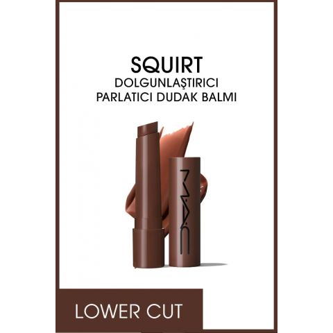 Mac Squirt Dolgunlaştırıcı Parlatıcı Dudak Balmı-lower Cut-2.3 G