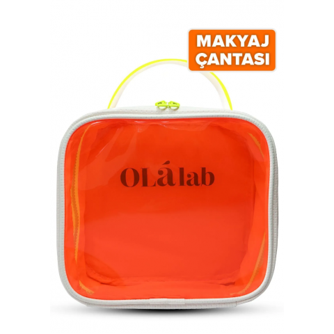 OlaLab Cilt Bakım Ve Makyaj Çantası Büyük Boy-xl