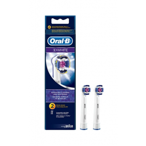 Oral-B Şarjlı Yedek Uç 3d White