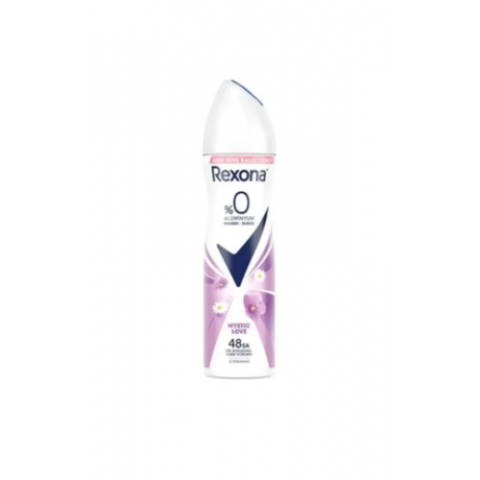 Rexona Kadın Sprey Deodorant Mystic Love %0 Alüminyum 48 Saat 150 ml