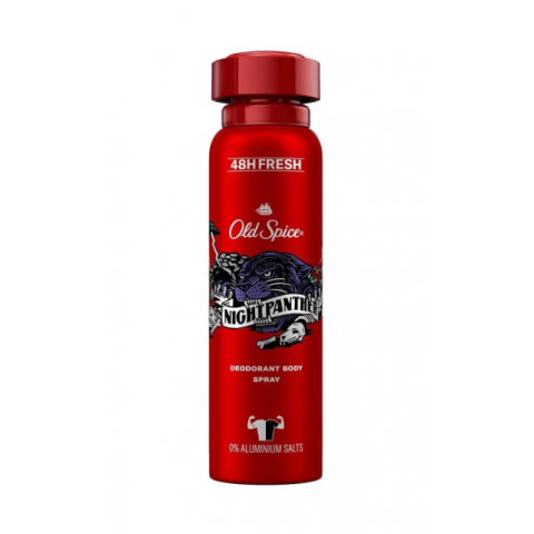 Old Spice Night Panther Erkekler Için Sprey Vücut Deodorantı 150 ml