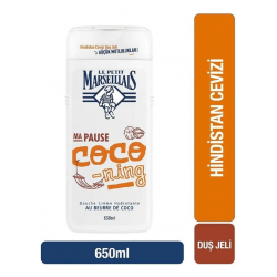 Le Petit Marseillais Bonheur Serisi Hindistan Cevizi Duş Jeli 650 Ml