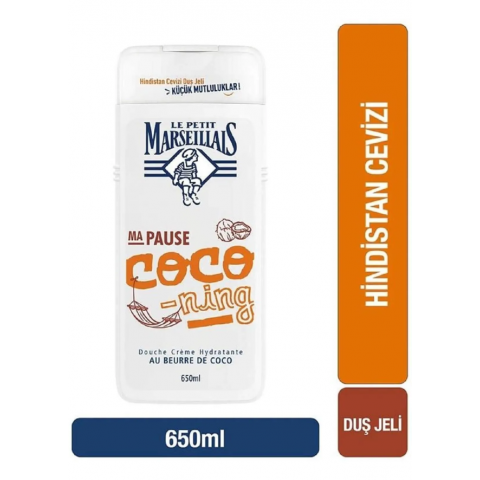 Le Petit Marseillais Bonheur Serisi Hindistan Cevizi Duş Jeli 650 Ml