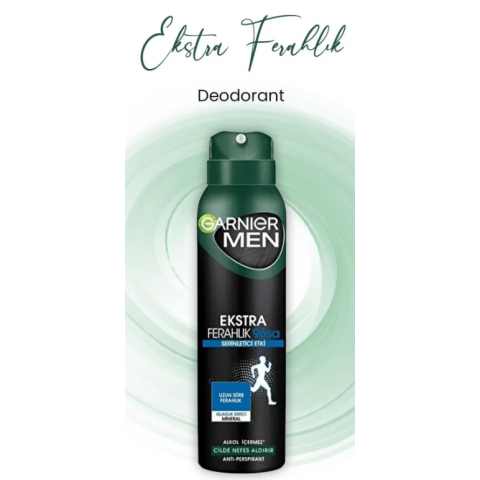 Garnier Men Ekstra Ferahlık 96h Deodorant 150 ml