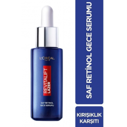 L'Oreal Paris Revitalift Lazer Saf Retinol Gece Serumu 30 ml