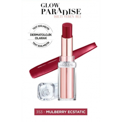 L'Oreal Paris Glow Paradise Balm-in-lipstick - Işıltı Veren Ruj 353 Mulberry Ecstatic