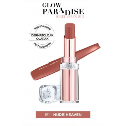 L'Oreal Paris L'oréal Paris Glow Paradise Balm-in-lipstick - Işıltı Veren Ruj 191 Nude Heaven