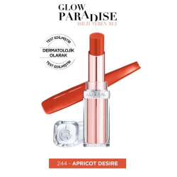 L'Oreal Paris L'oréal Paris Glow Paradise Balm-in-lipstick - Işıltı Veren Ruj 244 Apricot Desire