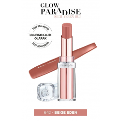 L'Oreal Paris L'oréal Paris Glow Paradise Balm-in-lipstick - Işıltı Veren Ruj 642 Beige Eden