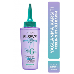 Elseve Hydra[hyaluronic] Pure Salisilik Asit Içeren Yağlanma Karşıtı Peeling Etkili Saç Derisi Serumu 102ml