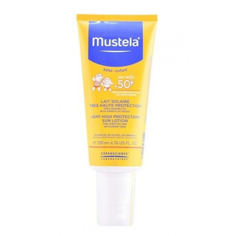 Mustela Very High Protection Lotion Spf 50+ 200 ml Bebek Güneş Losyonu